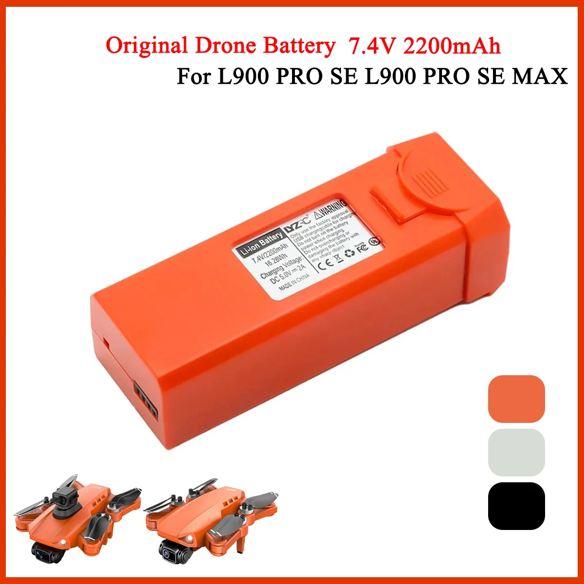 Battery L900 PRO SE Max Drone - огляд і ціна Drone Gimbal 2 Axis