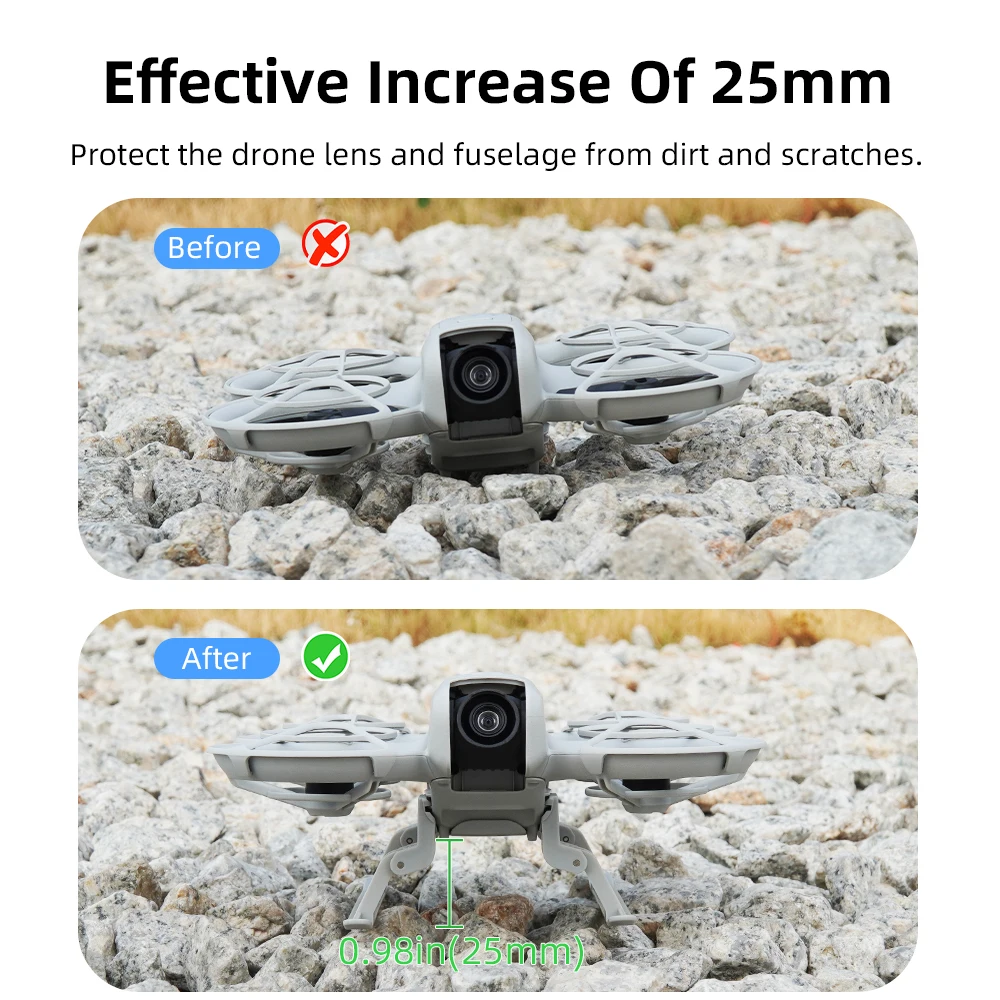 Foldable Landing Gear for DJI  - огляд і ціна Drone Gimbal Mount