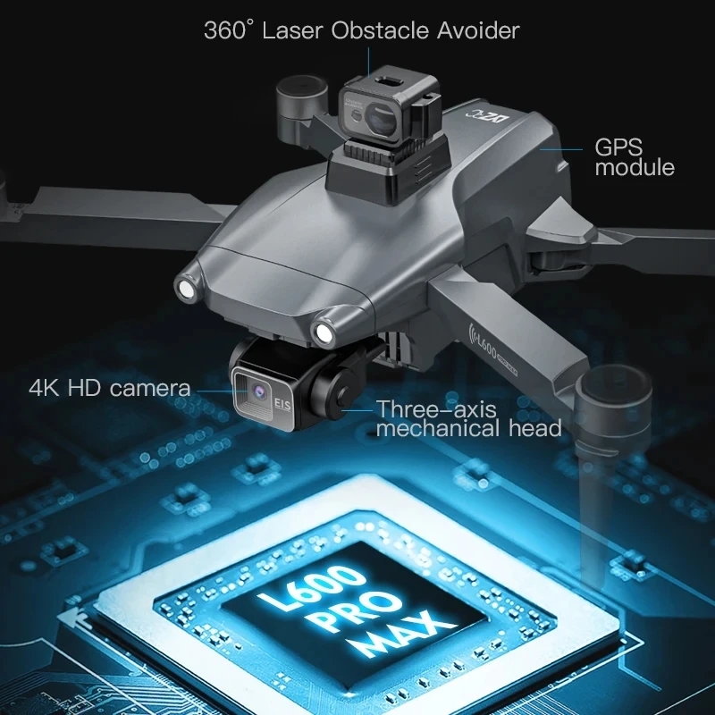 L600 PRO MAX GPS Drone Profess - огляд і ціна Drone Gimbal Case