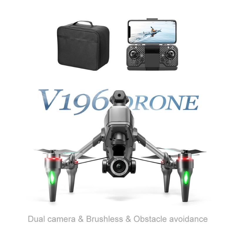 2025 V196 Automatic Obstacle A - огляд і ціна Drone Gimbal 2 Axis