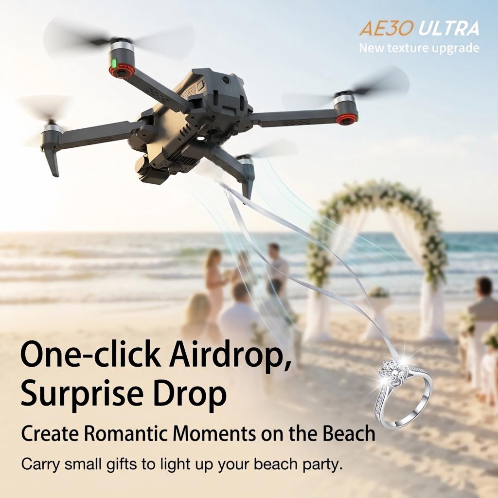 NEW AE30 Ultra GPS Drone 4K Pr - огляд і ціна Drone Gimbal 3 Axis
